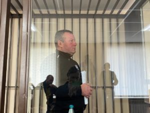 Александр Гайде в зале суда