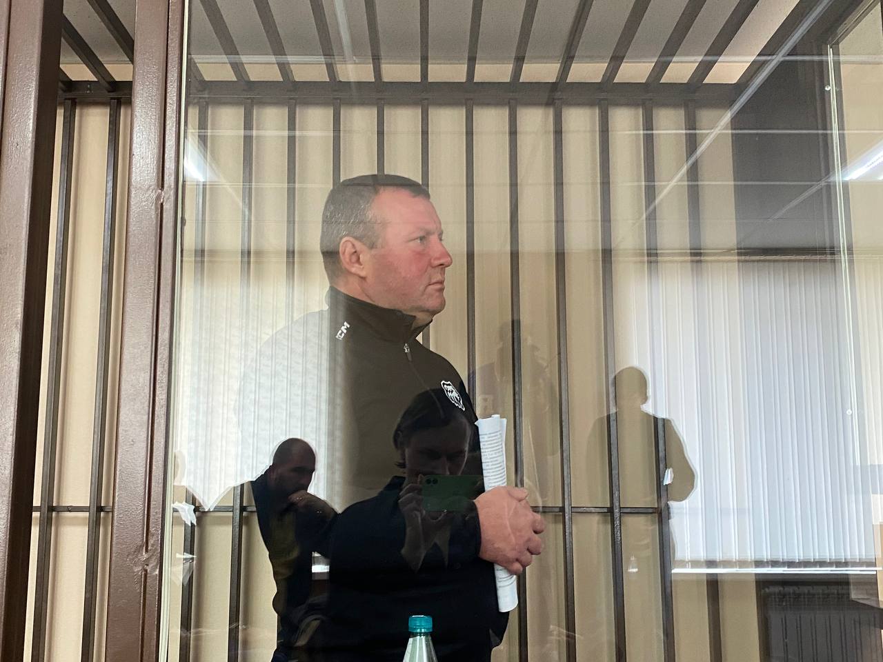 Александр Гайде в зале суда