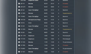 Из Челябинска отменили четыре авиарейса в Москву