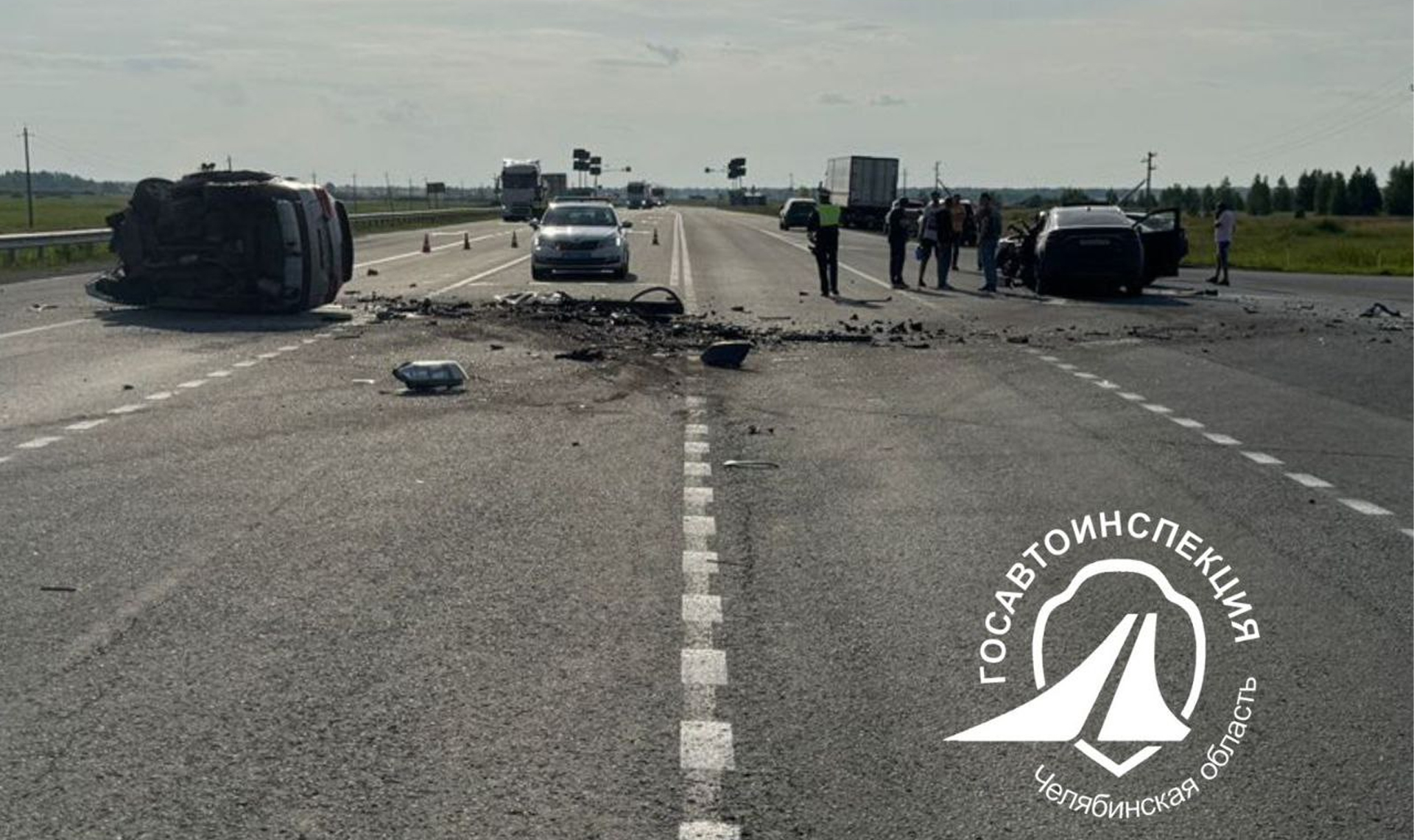 На Восточном обходе Челябинска дорогу не поделили два «китайца», что привело к смертельному ДТП