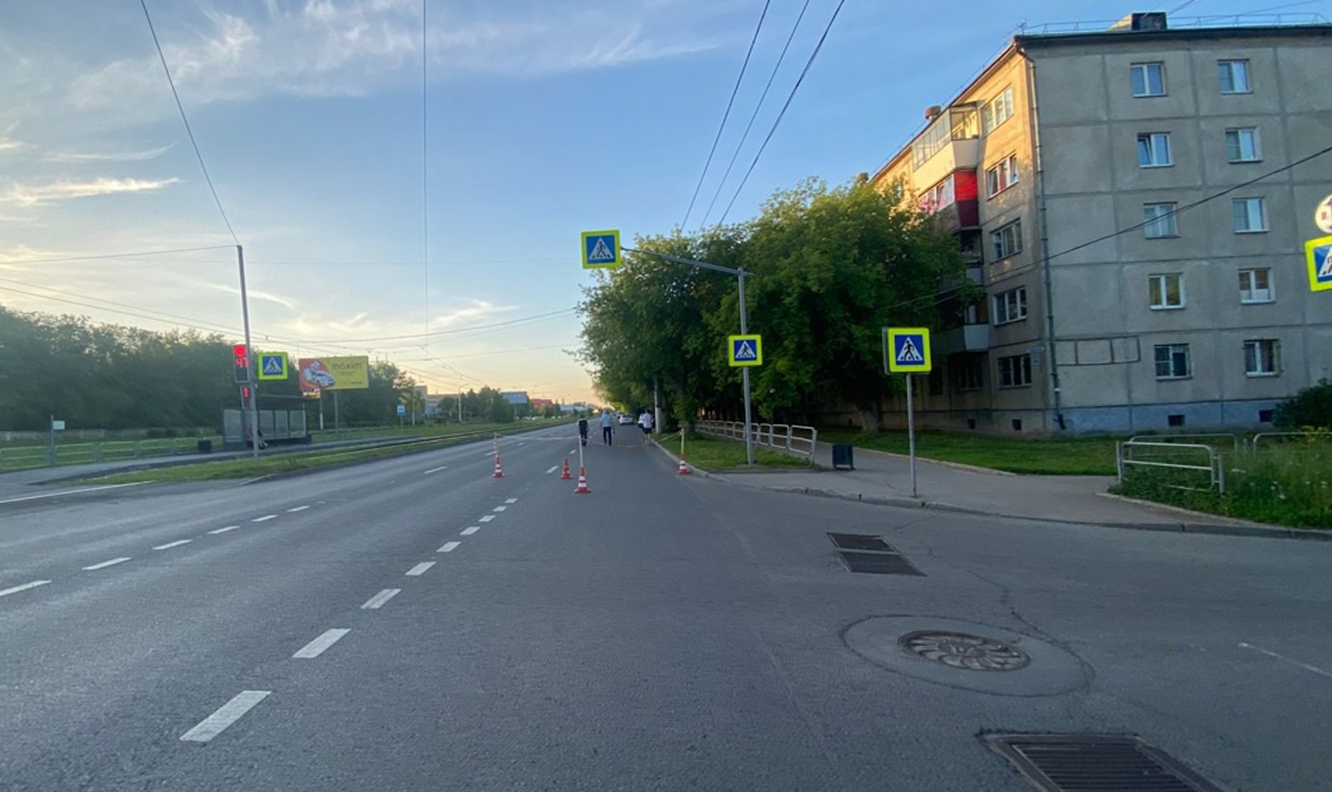 Юный бесправник на легковушке отправил одну женщину на больничную койку