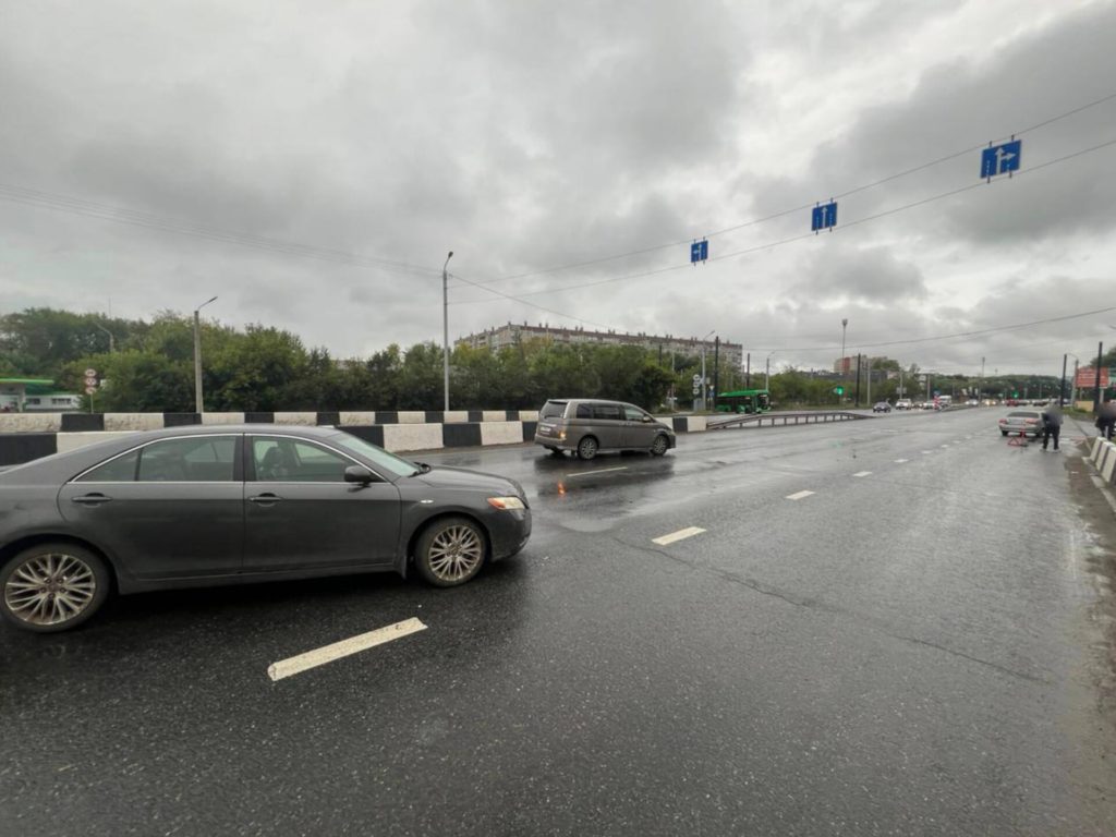 Дети пострадали при столкновении трех автомобилей