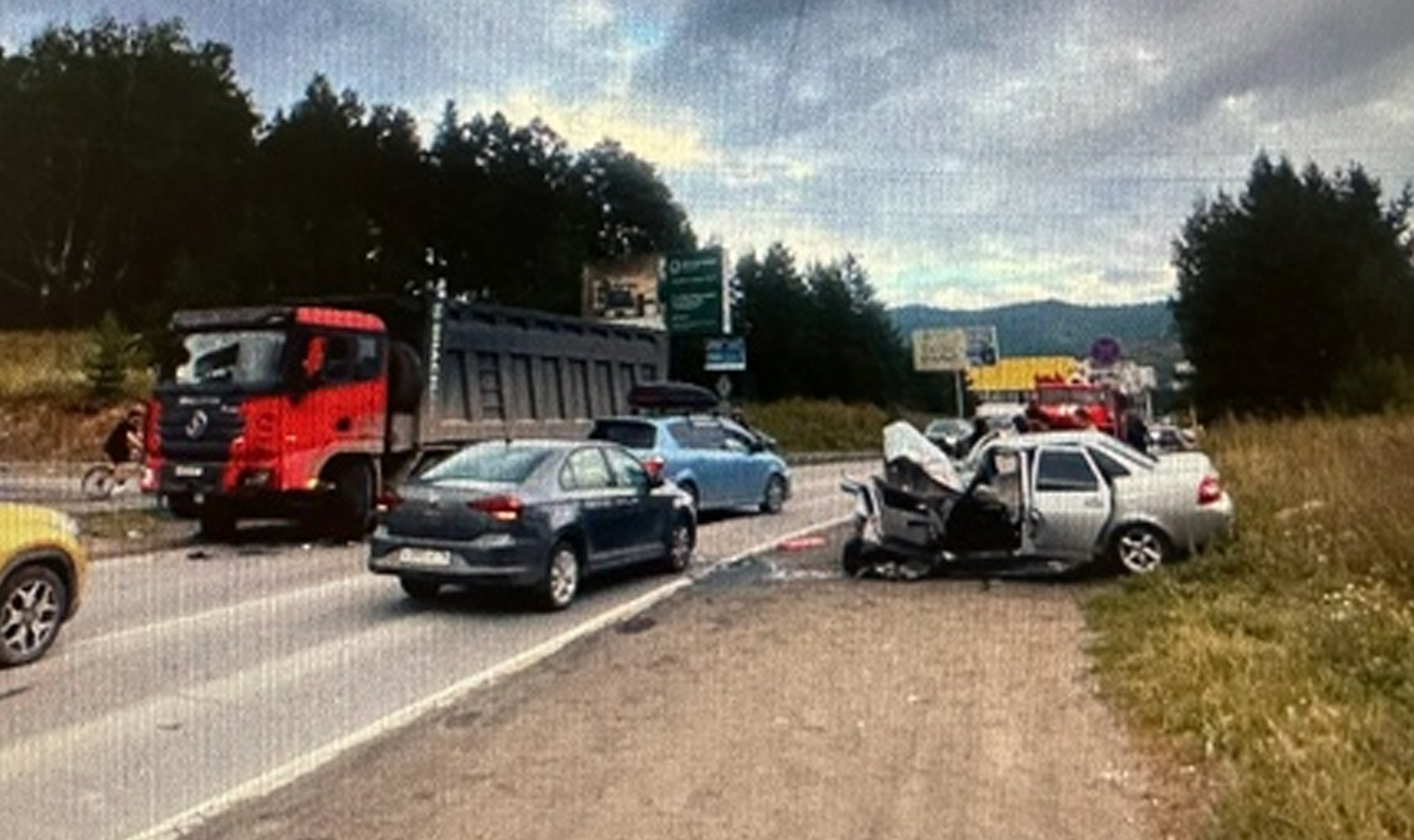 В Миассе столкнулись две машины. Водитель одной из них пострадал