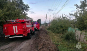 В селе Октябрьское на пожаре погибла 34-летняя женщина