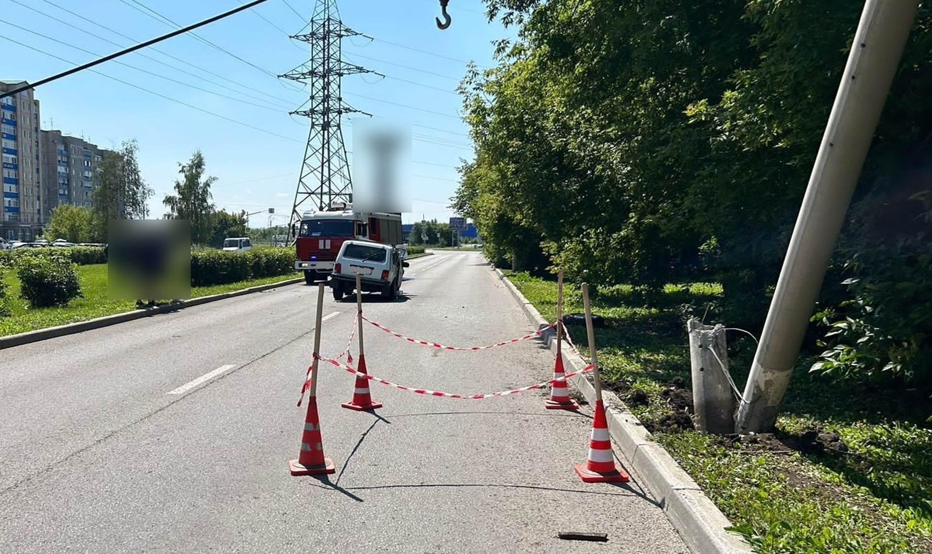 Водитель "Нивы", который влетел в электроопору в Магнитогорске, попал сразу под несколько статей