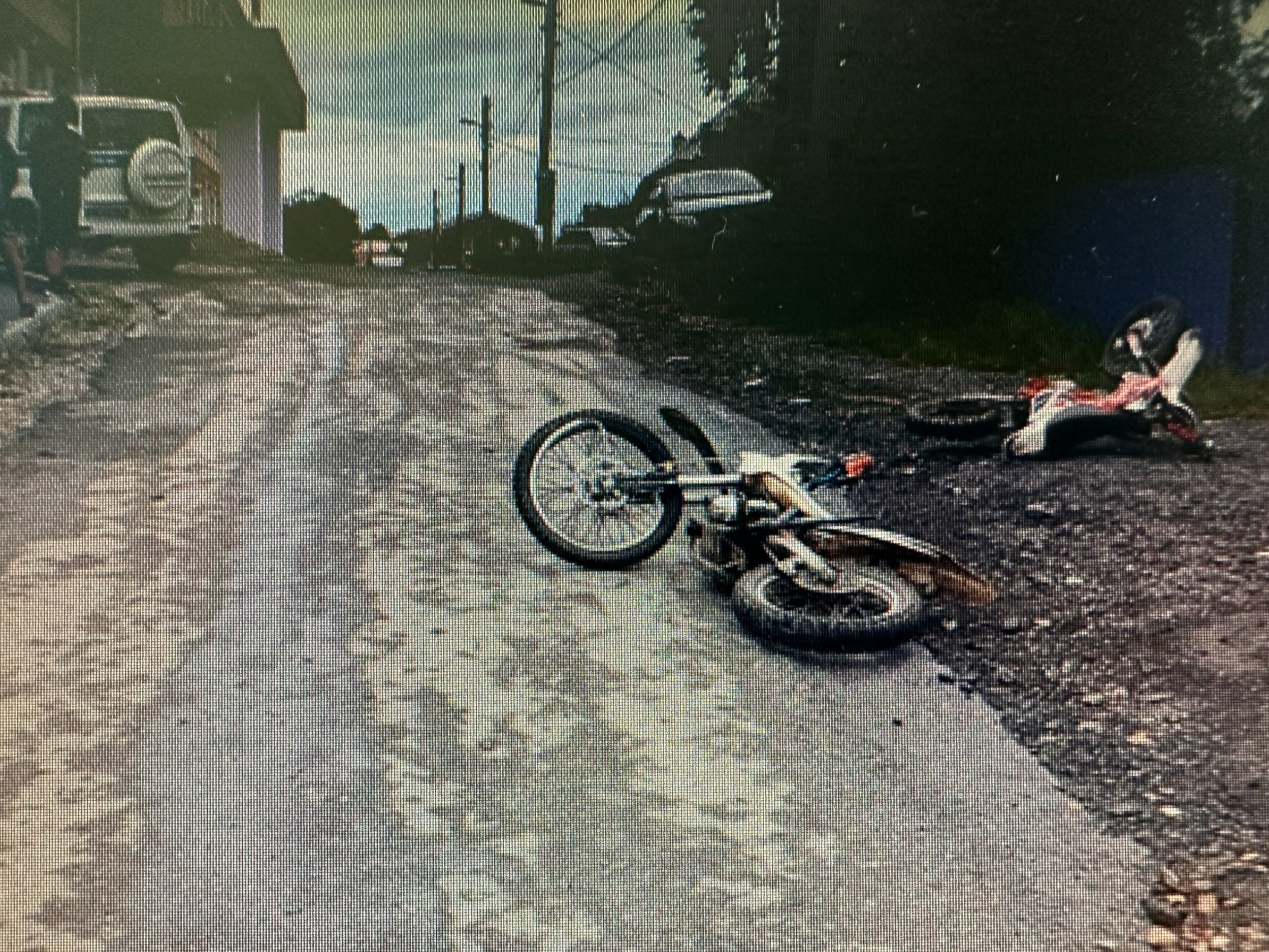 За рулём были несовершеннолетние! Два мотоцикла влетели друг в друга в Миассе