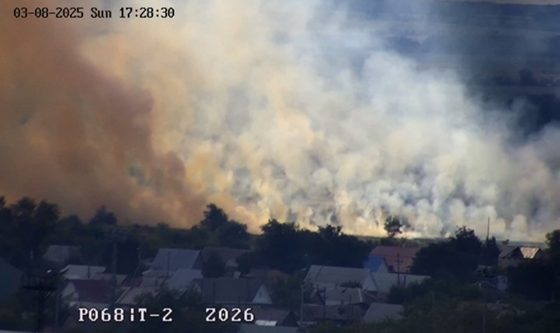 Лес не задело! В Троицком районе произошел ландшафтный пожар