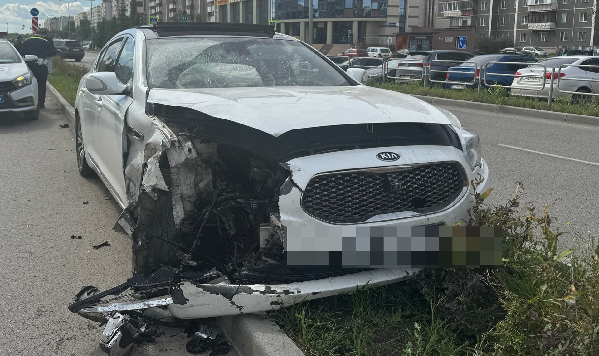 Появились подробности аварии на Коммунистическом проспекте в Копейске