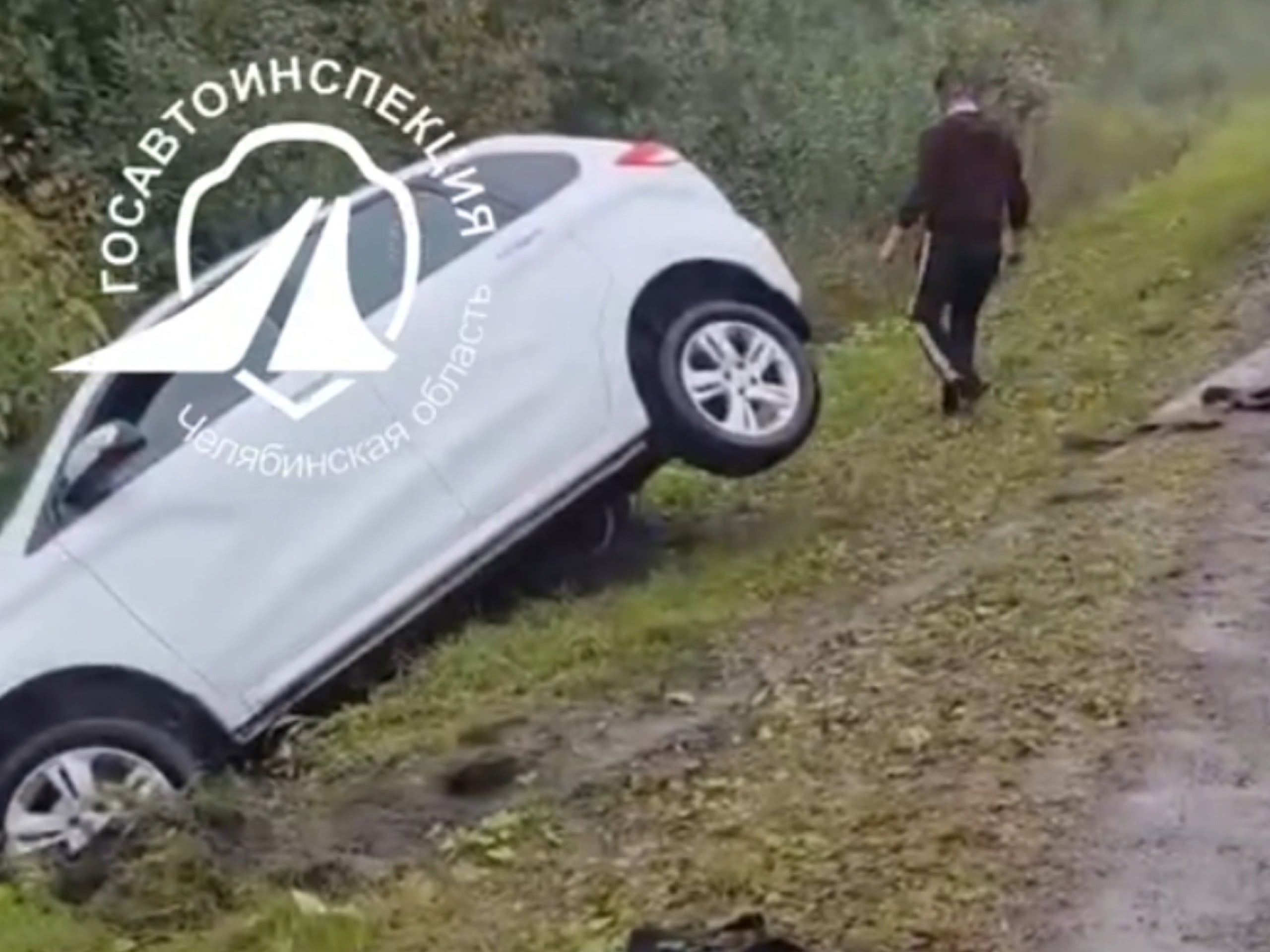 Сегодня на трассе М-5 машины слетают с дороги! За утро произошло две аварии