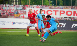 Футбольный матч в Костроме обернулся поражением для ФК «Челябинск»