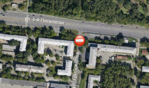 Движение по улице Грибоедова частично перекрыли до конца недели