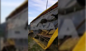 Под Симом опрокинулась фура с лошадьми. Многие животные погибли