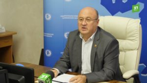 Председатель избиркома Евгений Голицын