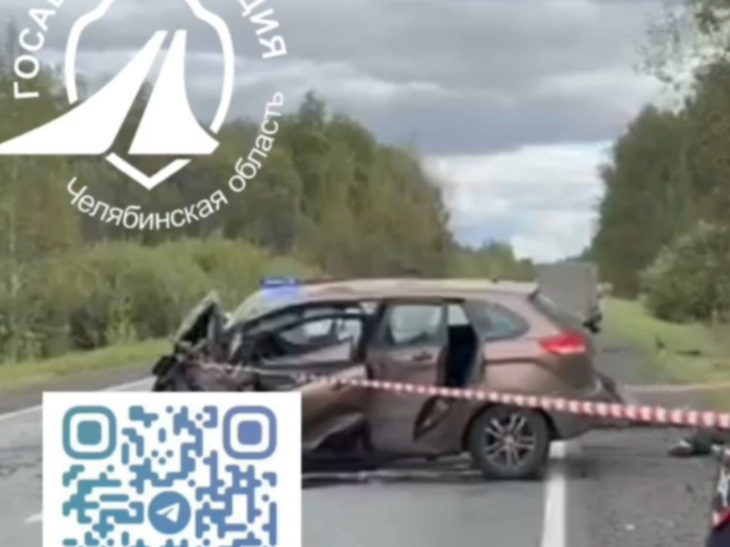 В Увельском районе произошла авария, в результате которой погибли два водителя