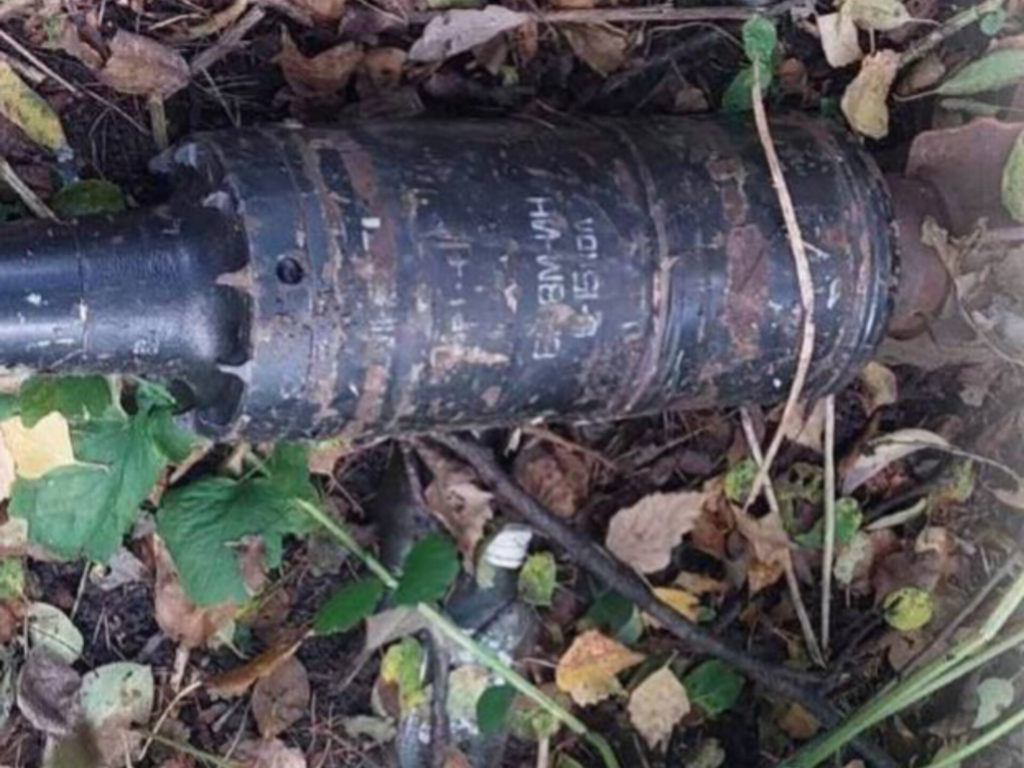 В Озерске жители нашли опасный предмет