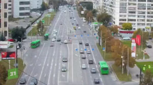 Авария на ликвидированном "пешеходнике"