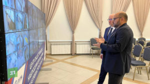 Штаб наблюдения. Медиаэкран