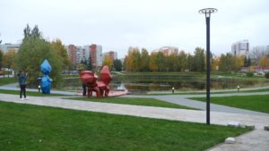 Благоустройство в Озёрске