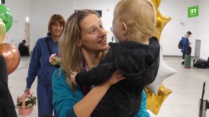 Валерия Шабалина с сыном