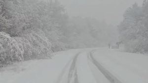 Метель на перевалах под Златоустом