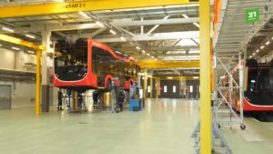 Троллейбус в новом депо