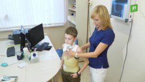 Врачи надели корсет на пациента