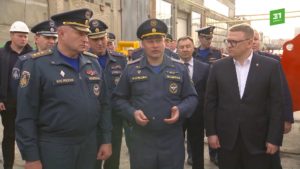 Глава МЧС посетил Челябинск
