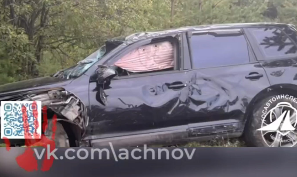 Мужчина на внедорожнике погиб сегодня на трассе в Челябинской области