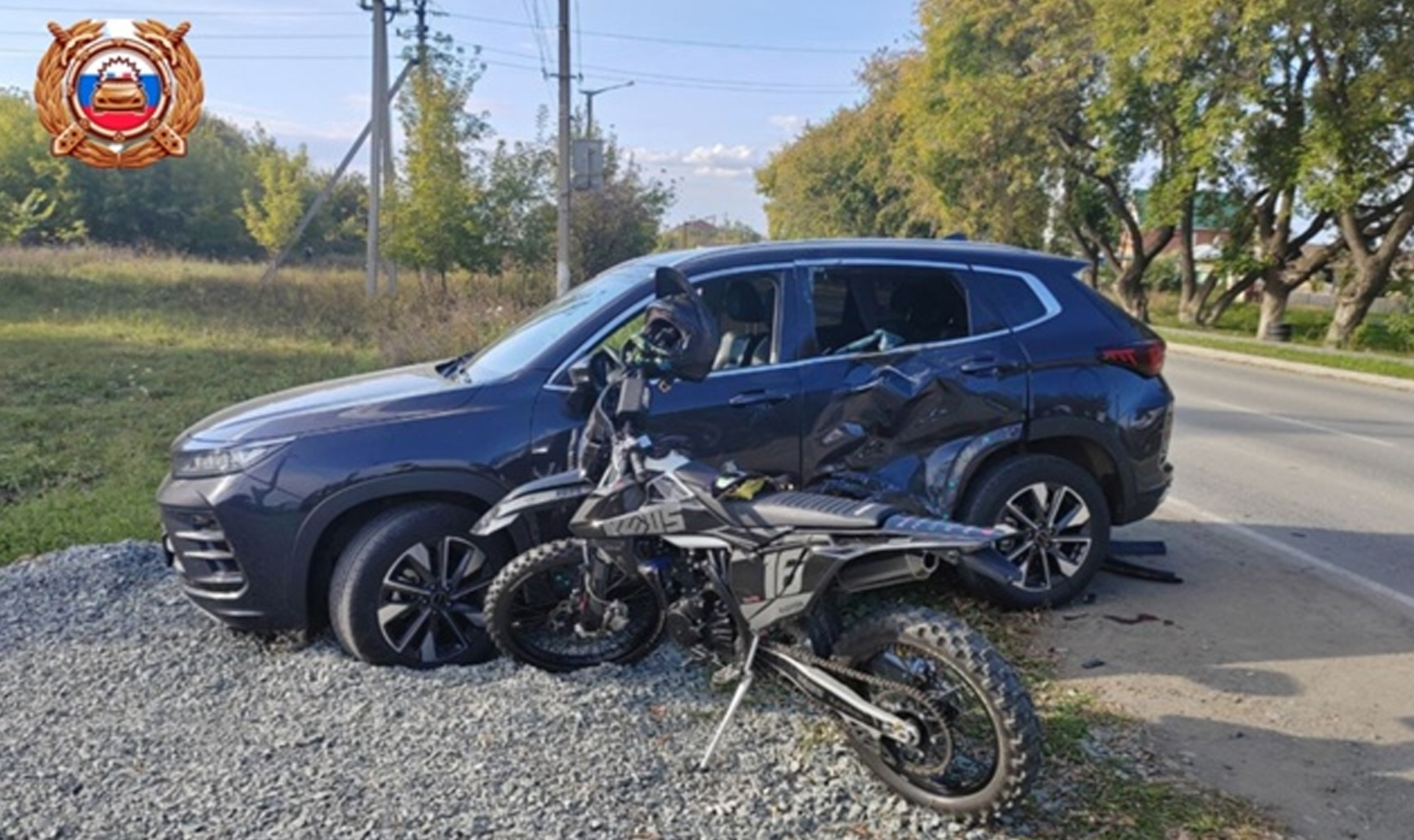 Сельский подросток разбил голову, устроив аварию в Аргаяше