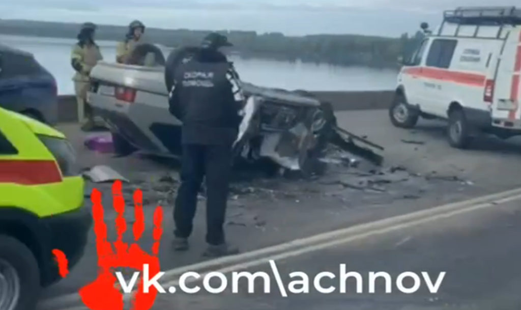 В массовой аварии на Шершнях пострадавших 8 человек!