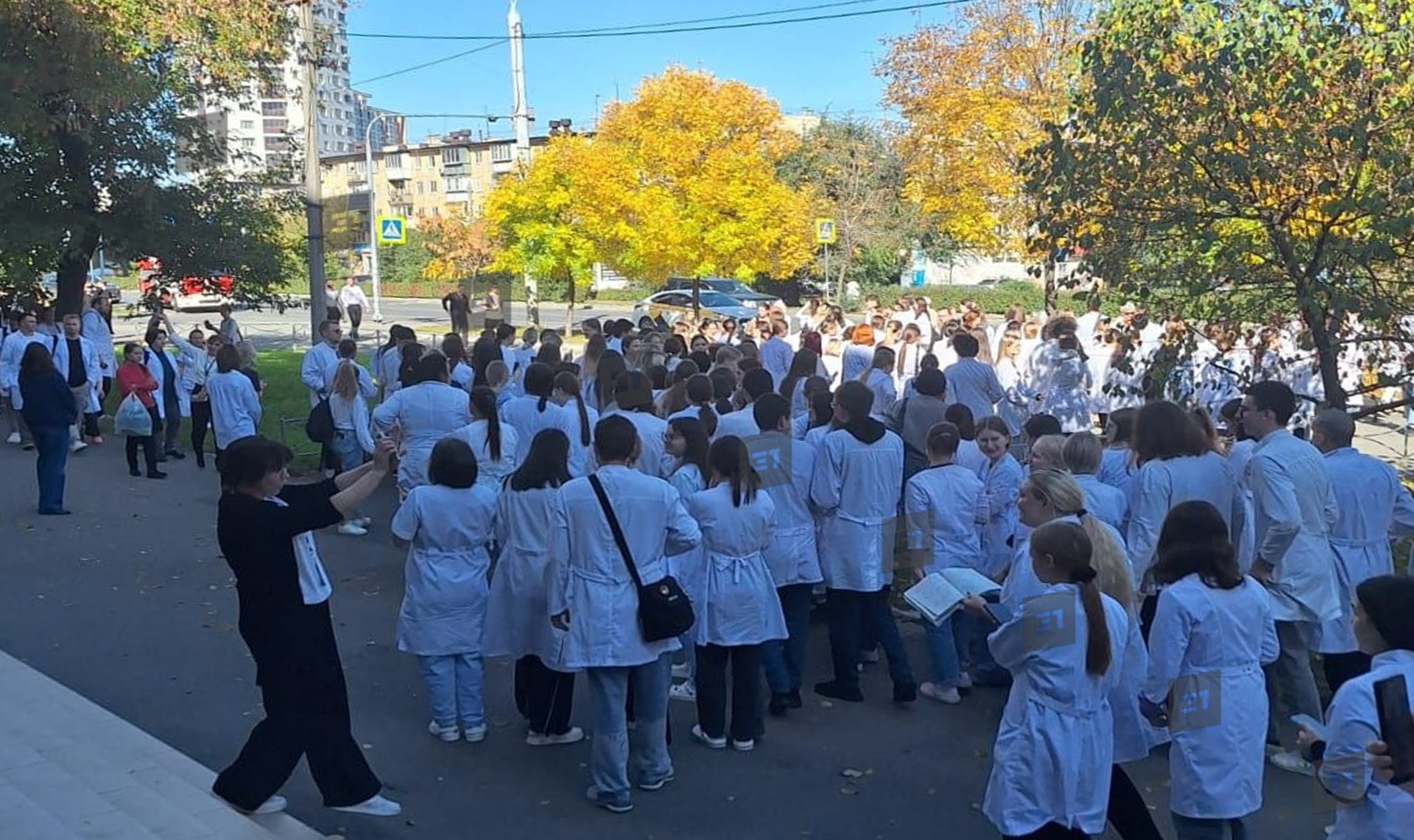 Массовая эвакуация в одном из медколледжей Челябинска