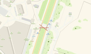 На Черкасской ликвидируют пешеходник на время капремонта моста