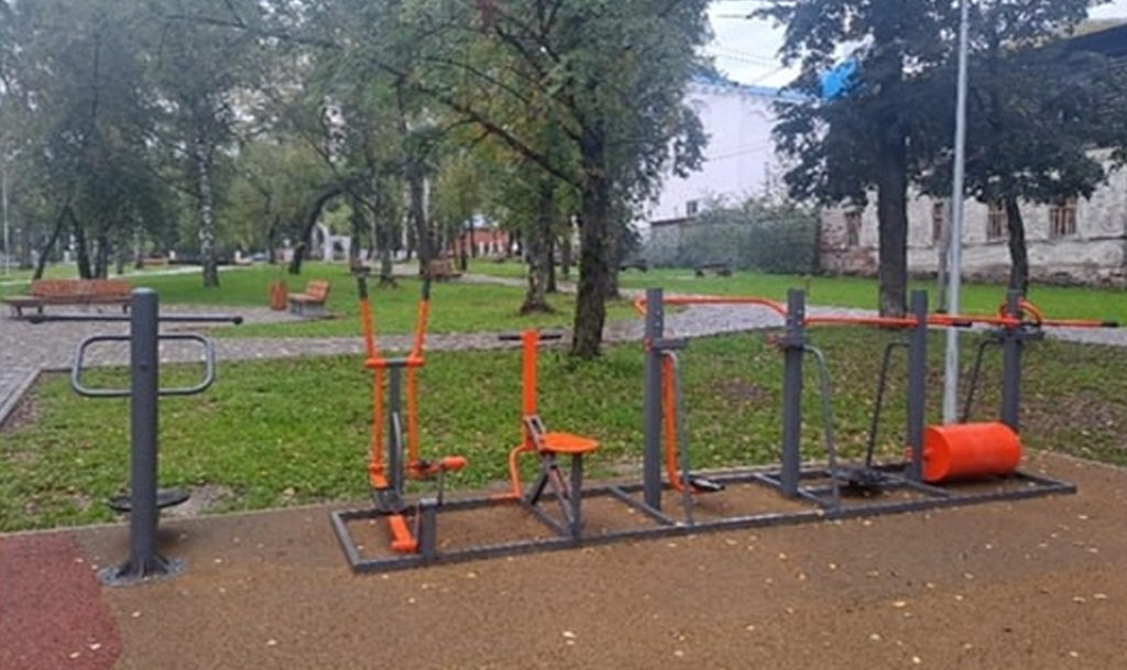 В Нязепетровске нашли опасные уличные тренажеры