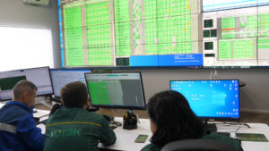 Диспетчерская компании УСТЭК-Челябинск