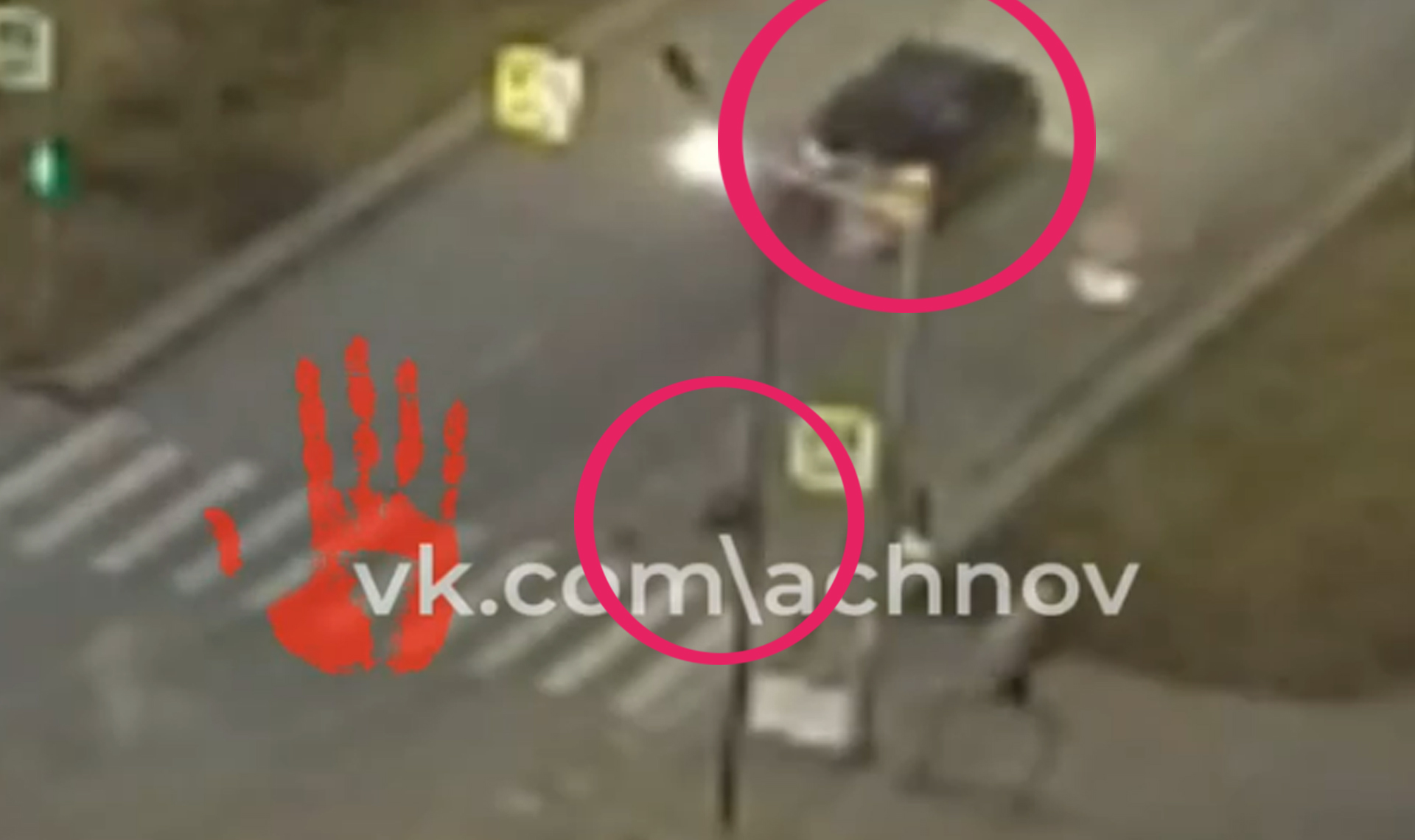 Автолюбитель даже не заметил, что сбил ребенка