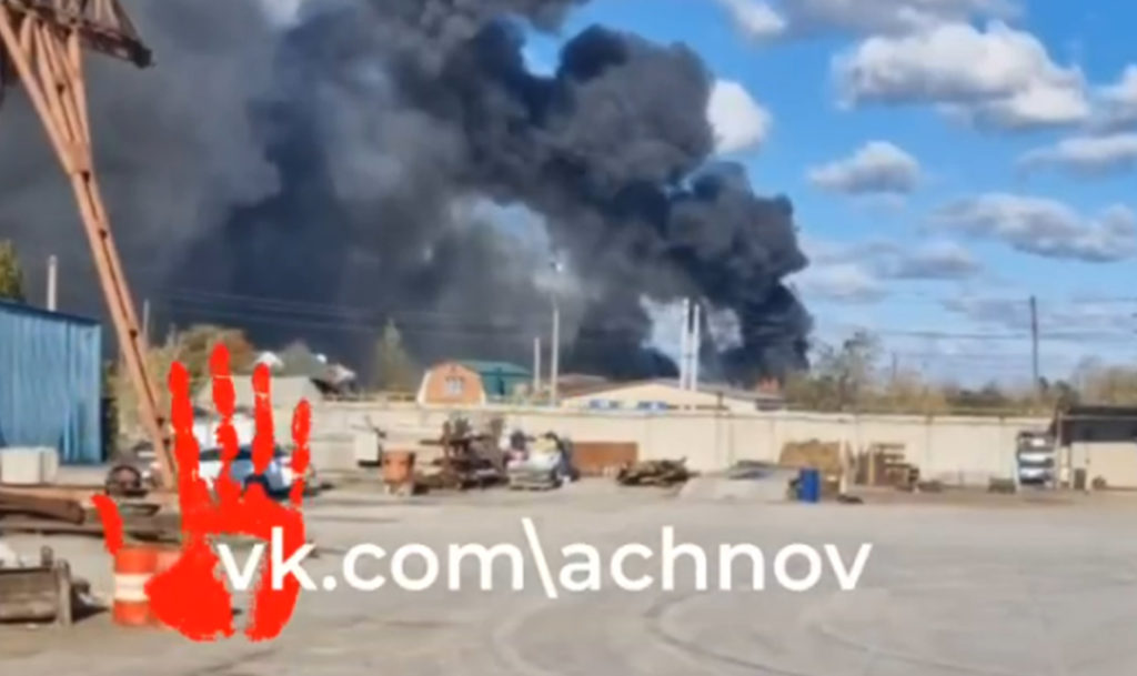 Подробности крупного пожара в челябинском цехе