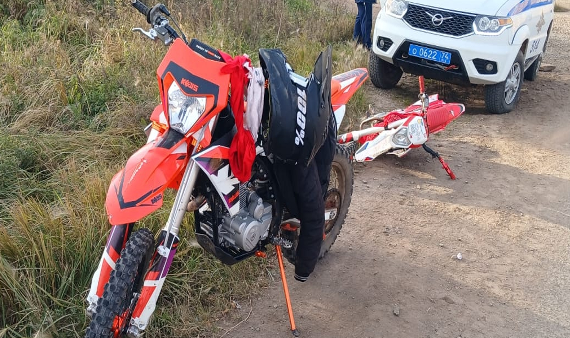 Юных питбайкеров-нарушителей поймали в Копейске