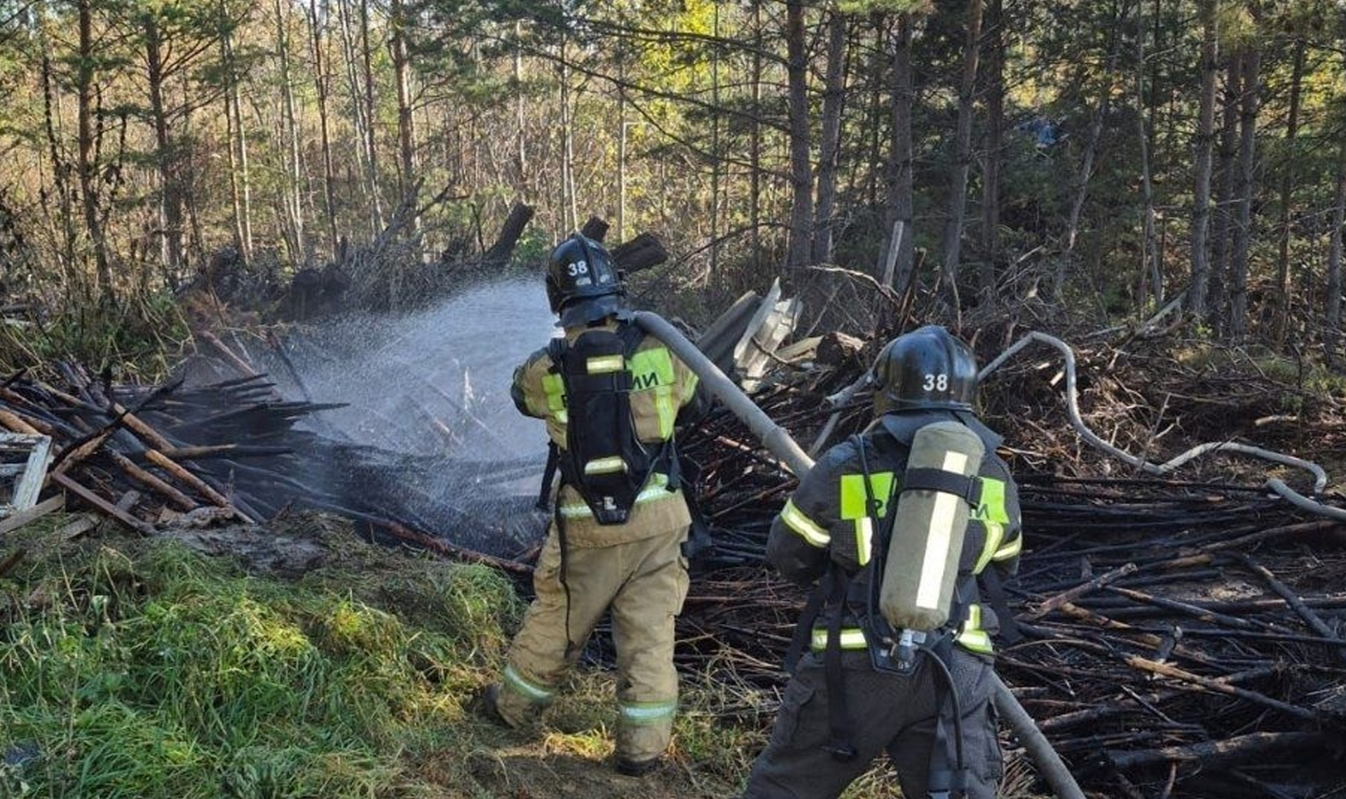 В Кыштыме вспыхнула мусорная свалка