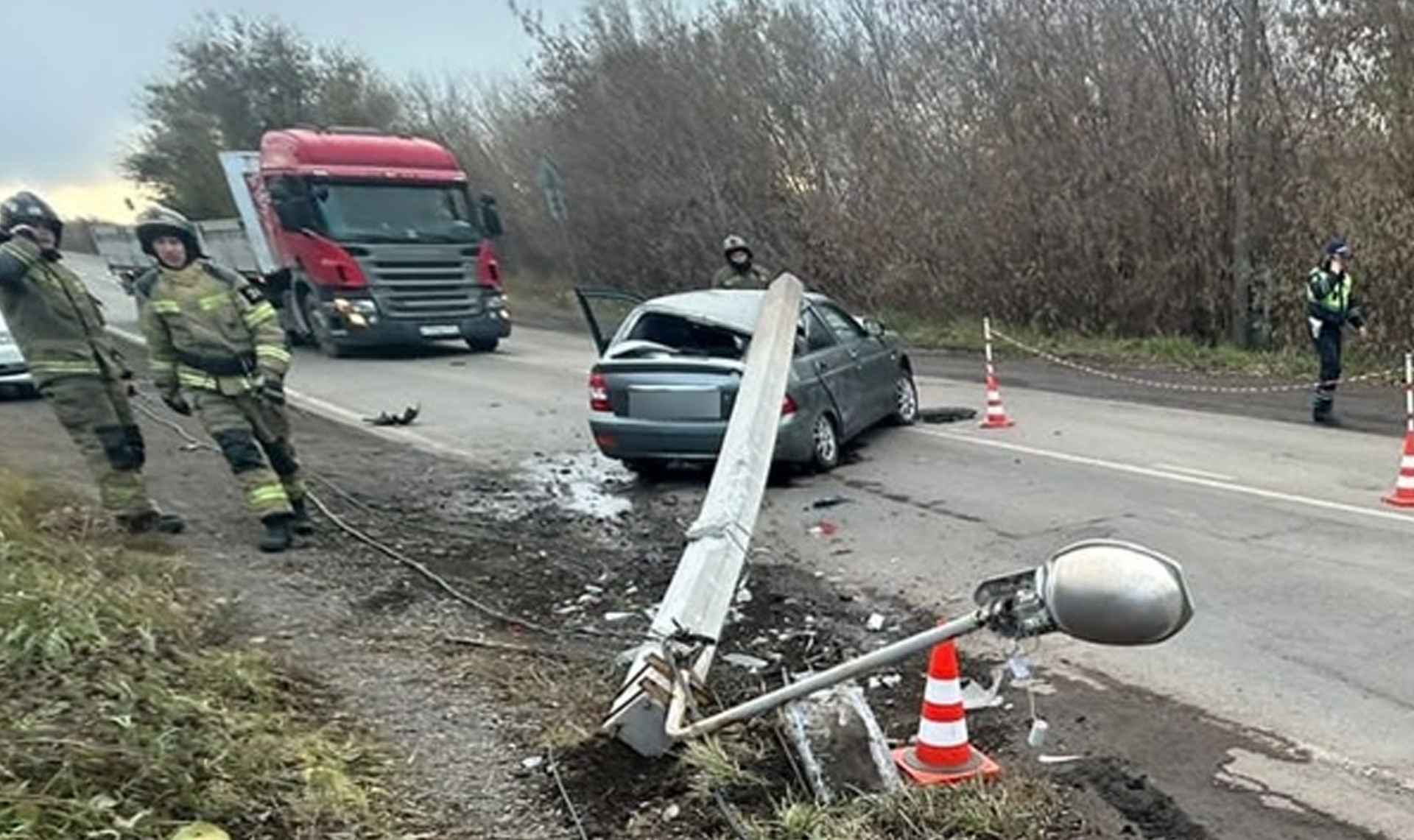 Запрещенный маневр на дороге отправил на больничную койку!
