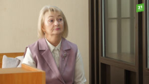 Обвиняемая