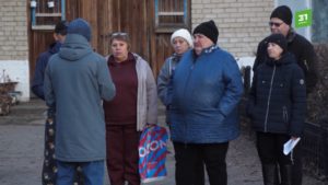 Жители поселка Дубровка