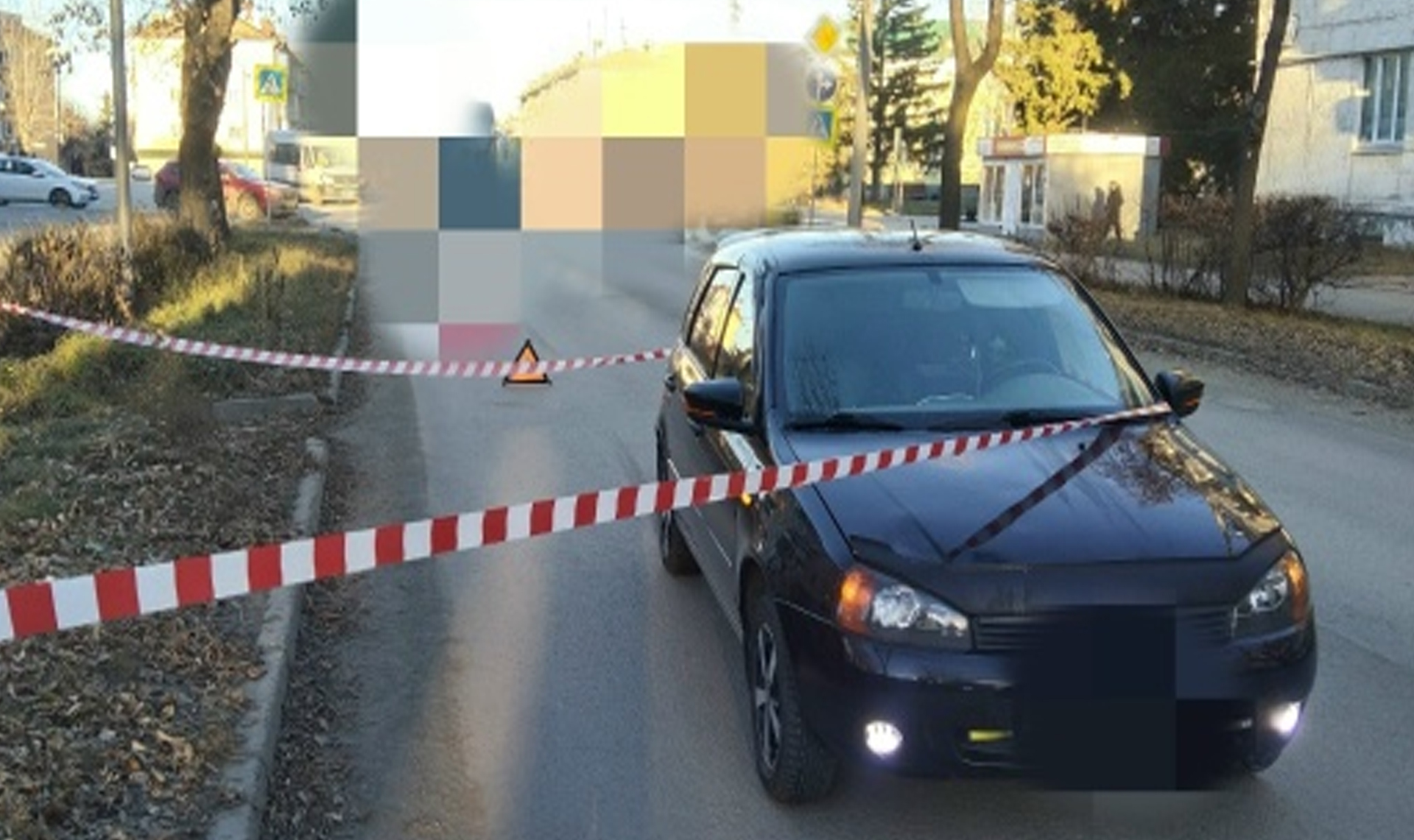 Перебежала не в том месте и попала под машину!