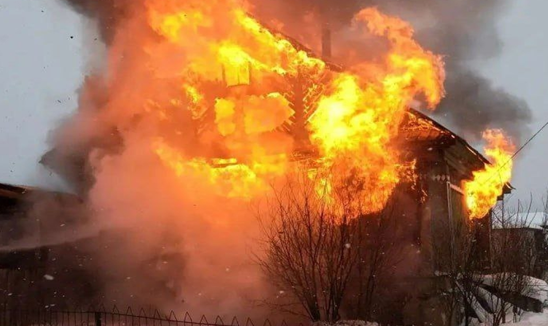 Крупный пожар в Миньяре! Есть пострадавшие