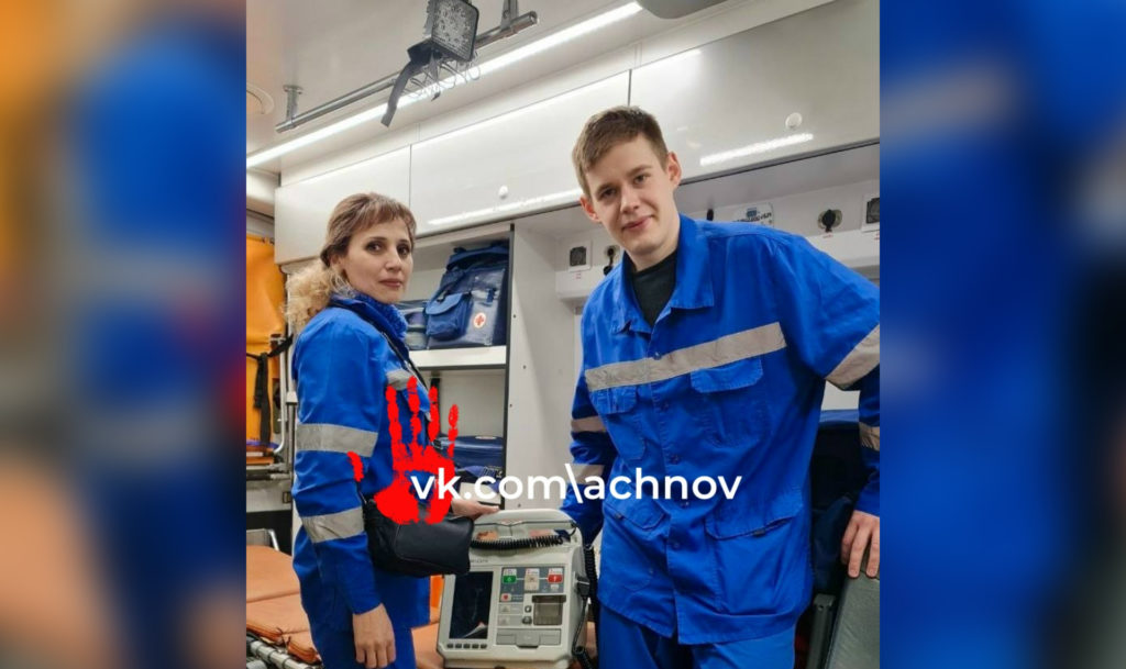 Бригада скорой помощи спасла пациентку после обширного инфаркта миокарда