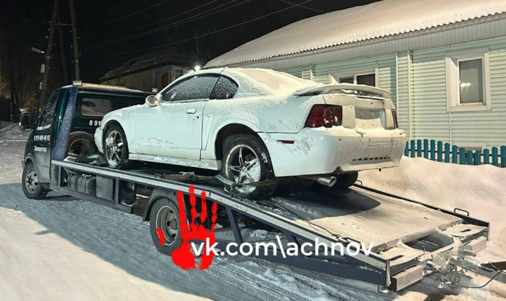 В Челябинской области нашли угнанный спортивный автомобиль