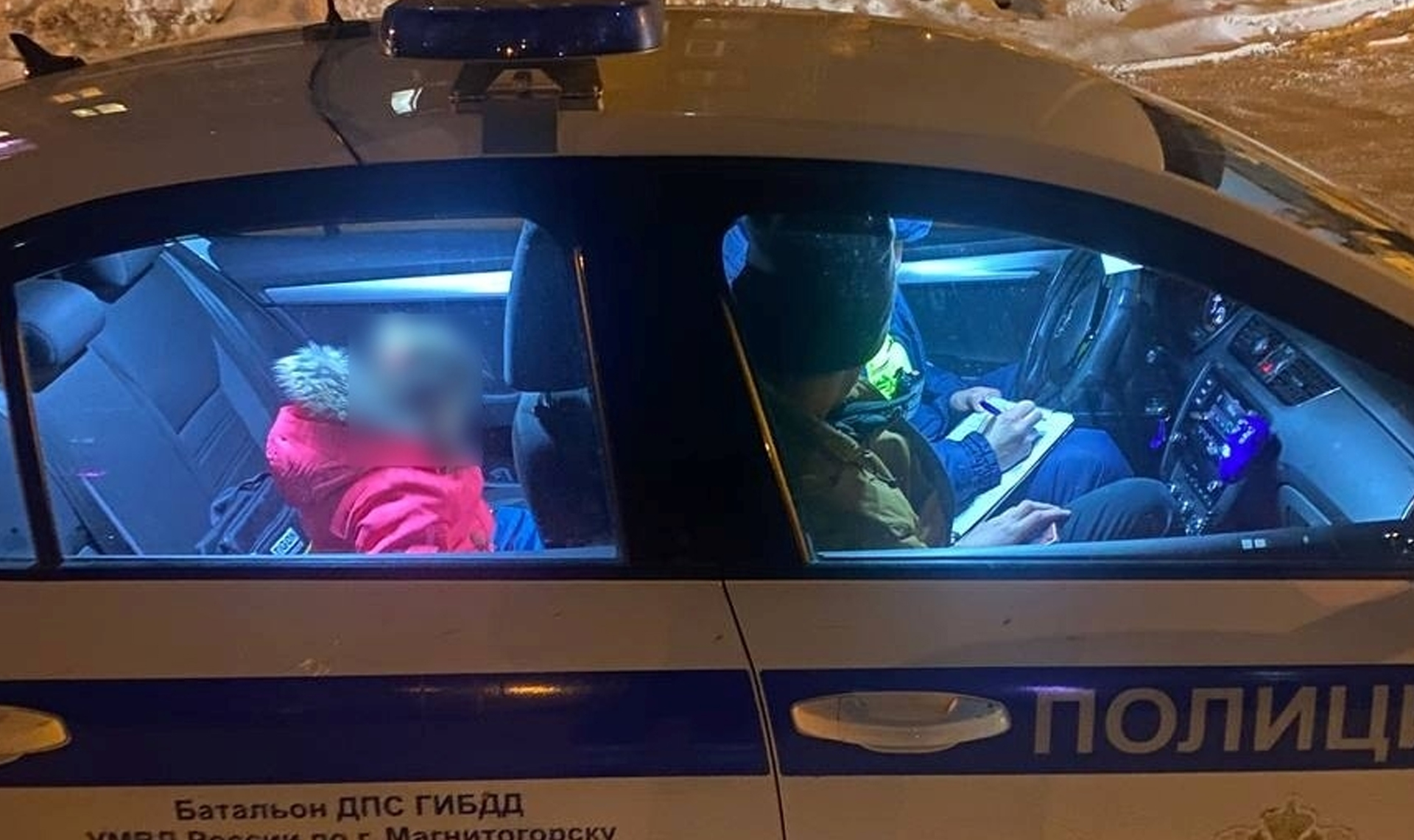 Пьяным вез 3-летнюю дочку!