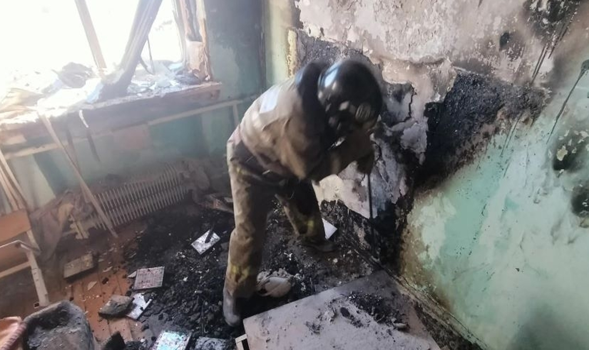 Подробности пожара в школе-интернате поселка Магнитка