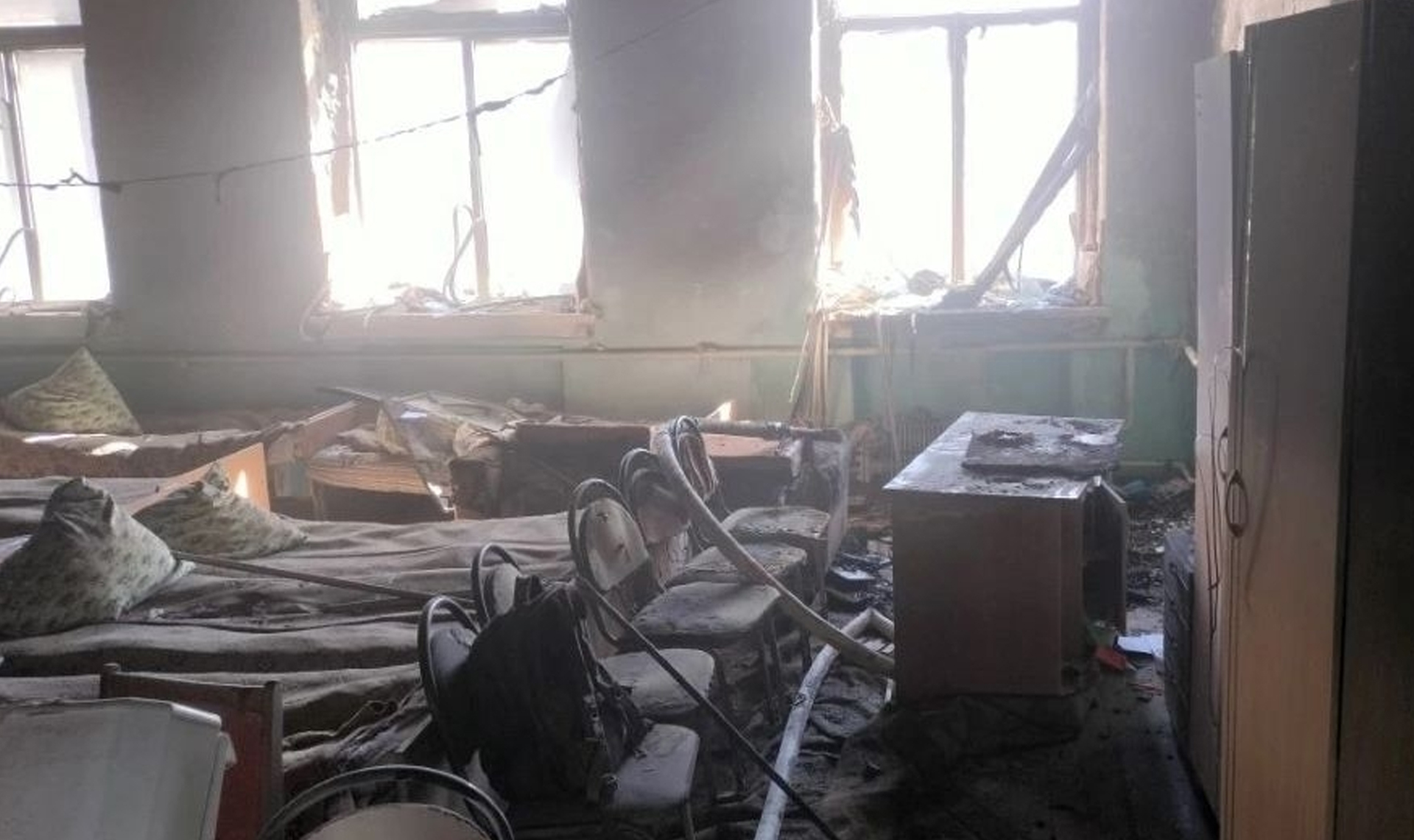 Подробности пожара в школе-интернате поселка Магнитка