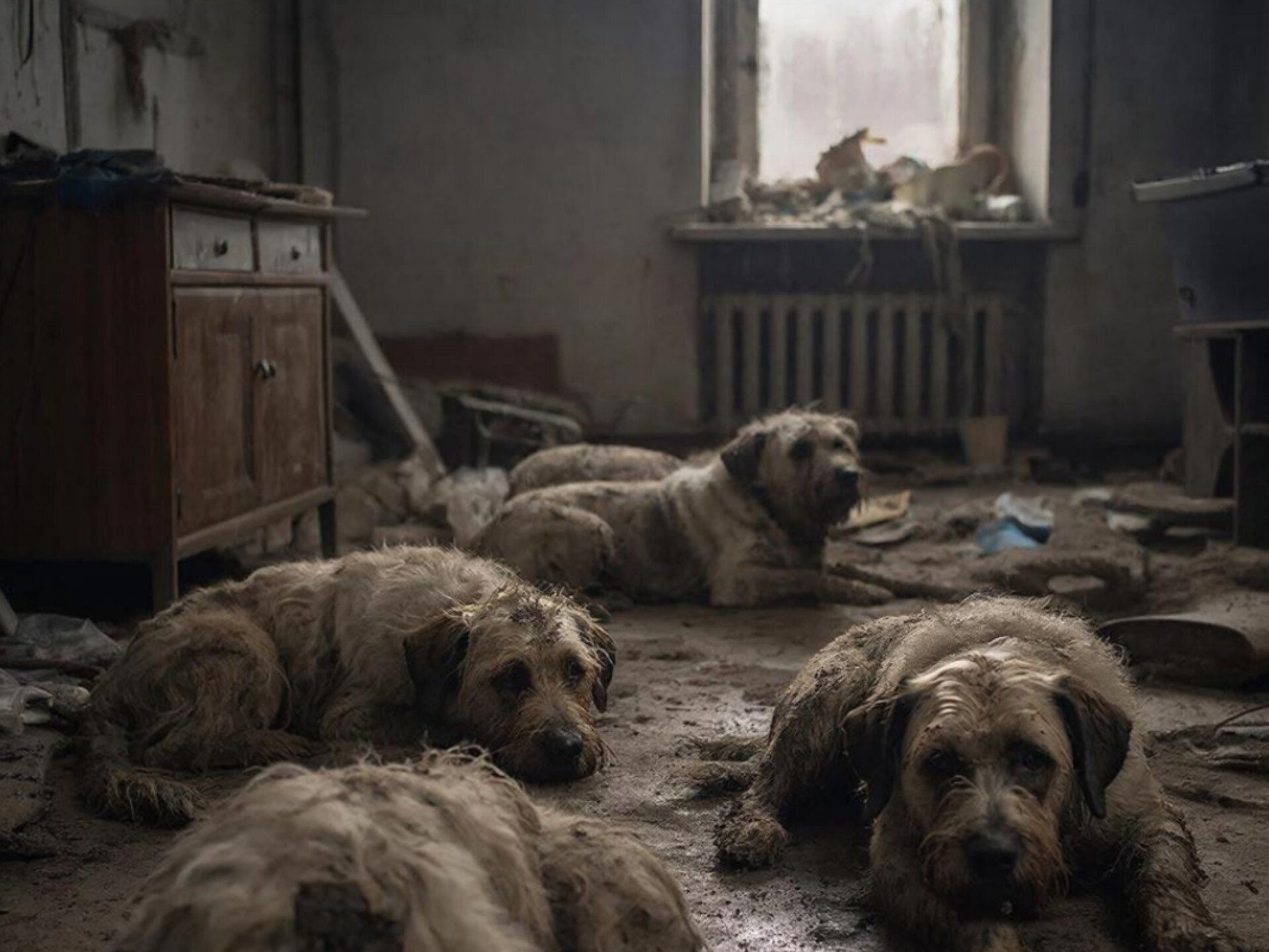 Собачьей мочой затопило челябинскую квартиру: жильцы будут судиться с соседями, которые держат 35 псов!