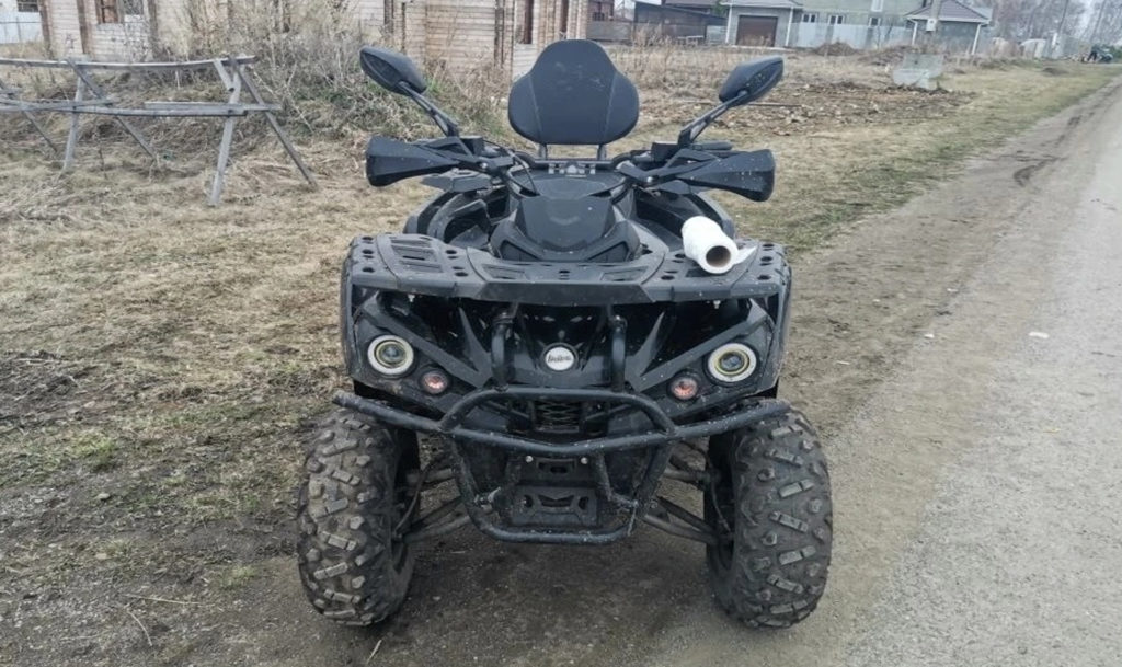 Школьник попал в реанимацию, катаясь на квадроцикле